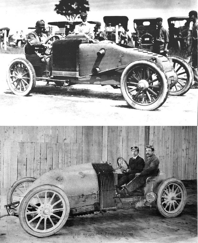 Photograph Walter Christie Vintage Front Wheel Drive Race Car Year 1904  8x10 